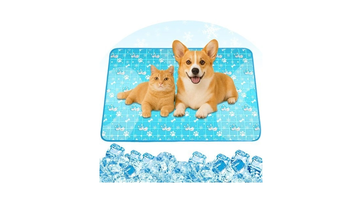 Yoheueoa Dog Cooling Mat, Non Toxic Gel Cooling Pad For