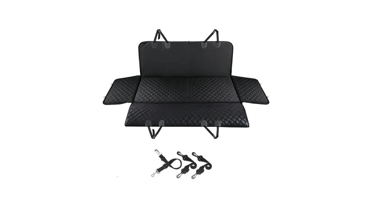 Cbbpet Dog Car Seat Cover,back Seat Extender For Dogs,600d Heavy