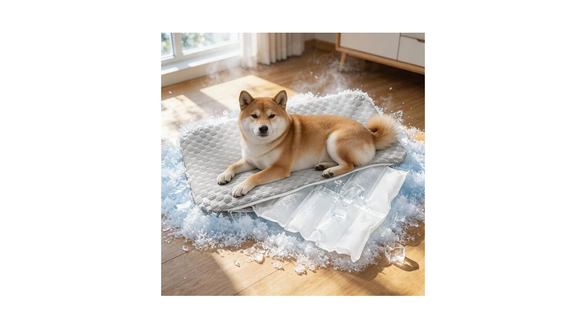 Golopet Dog Self-cooling Mat 23" X 35", Refrigerable For Extended