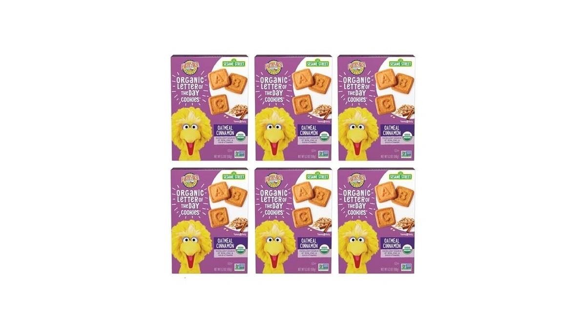 Earth's Best Organic Letter Of The Day Cookies For Toddlers