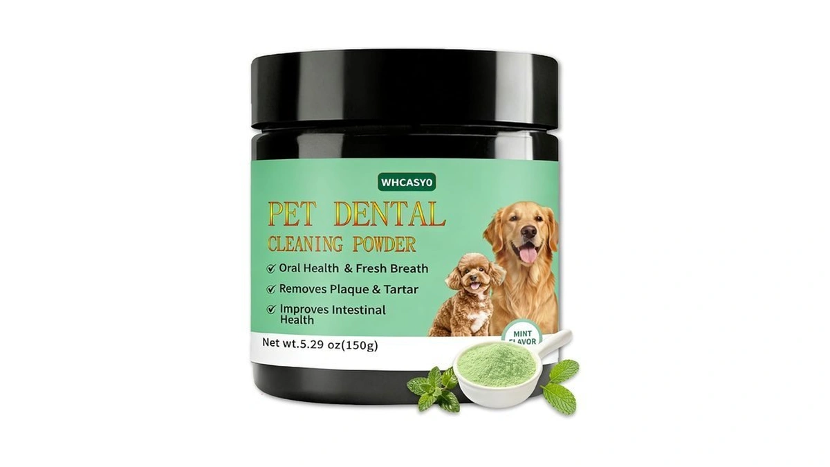Dog Dental Powder 150g - Dog Breath Freshener - Oral