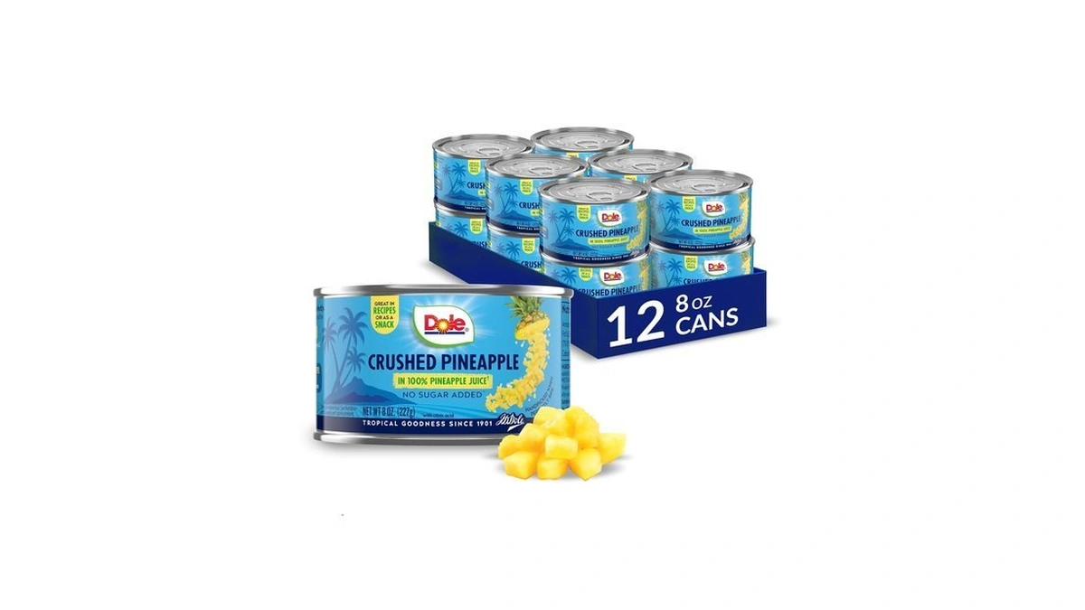 Dole Crushed Pineapple, 8 Oz