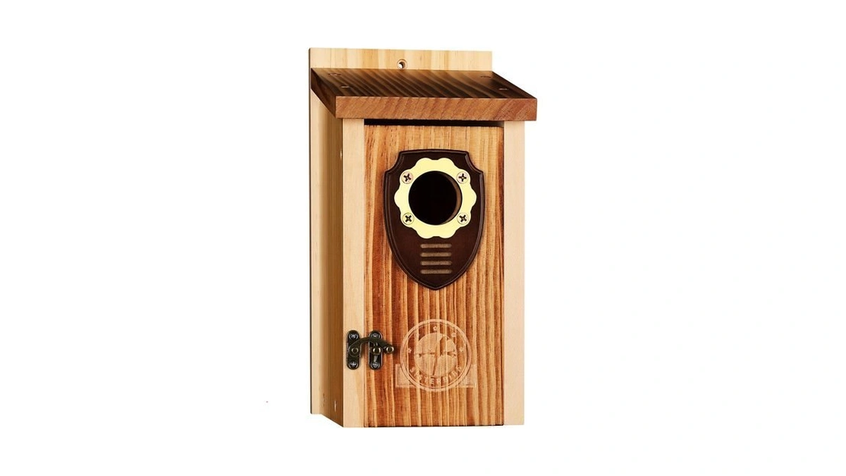 Sisterbird Premium Wooden Bird House, Warming Gifts Bird Houses For