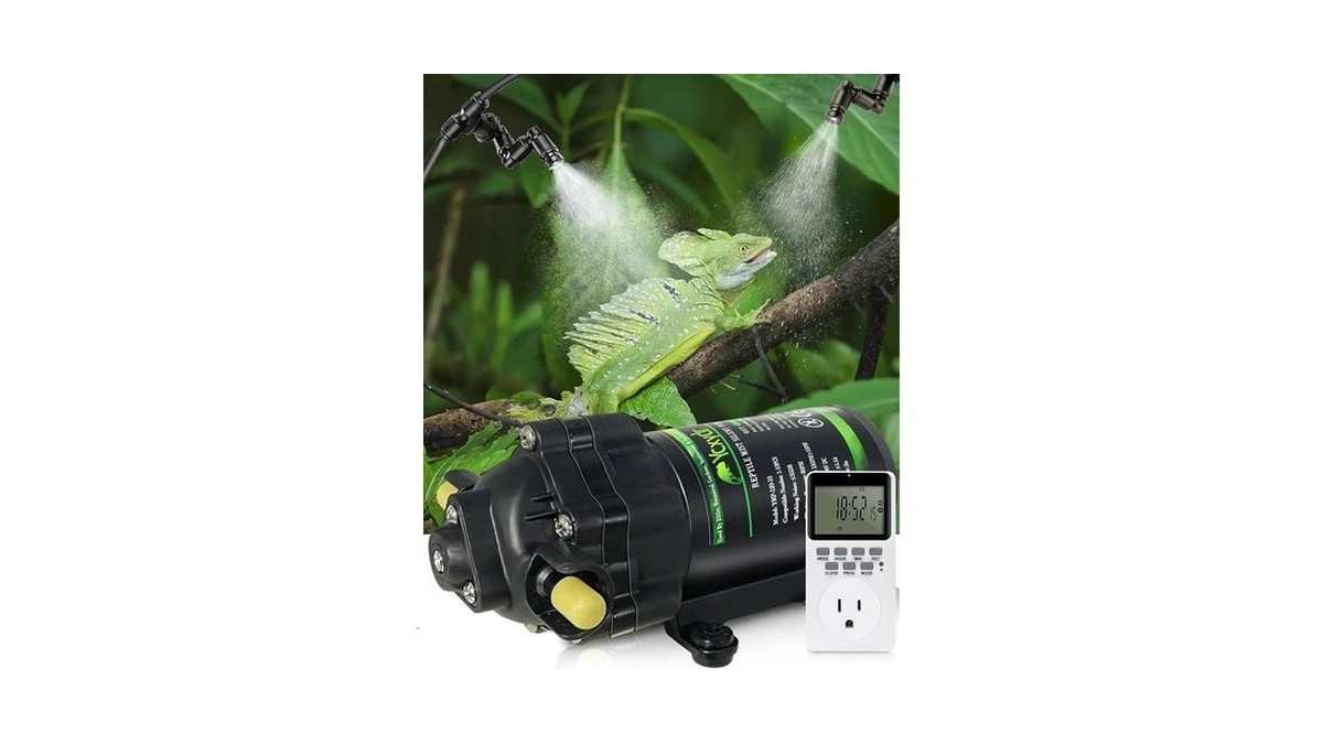 Automatic Reptile Mister System, Misting System With Timer, Reptile Humidifiers