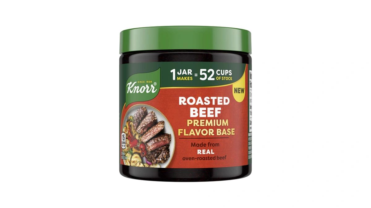 Knorr Premium Beef Bouillon Flavor Base 11 Oz, Versatile Use