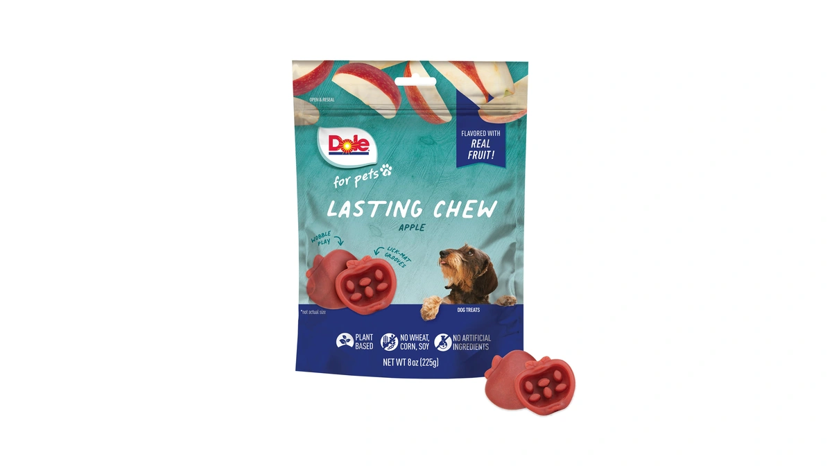 Dole Freshly Fetched Lasting Chew, Apple Flavor, Small Breeds, 8