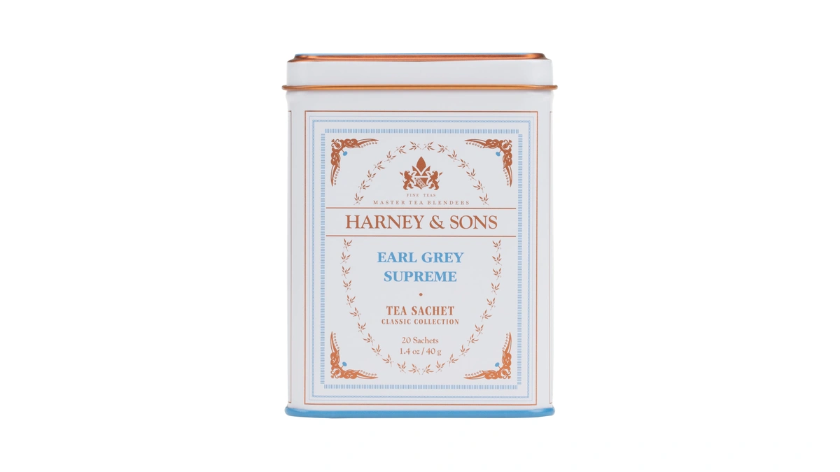 Harney & Sons Earl Grey Supreme, Black Tea, 20 Sachets