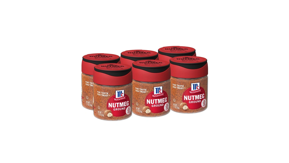Mccormick Ground Nutmeg, 1.1 Oz (pack Of 6)