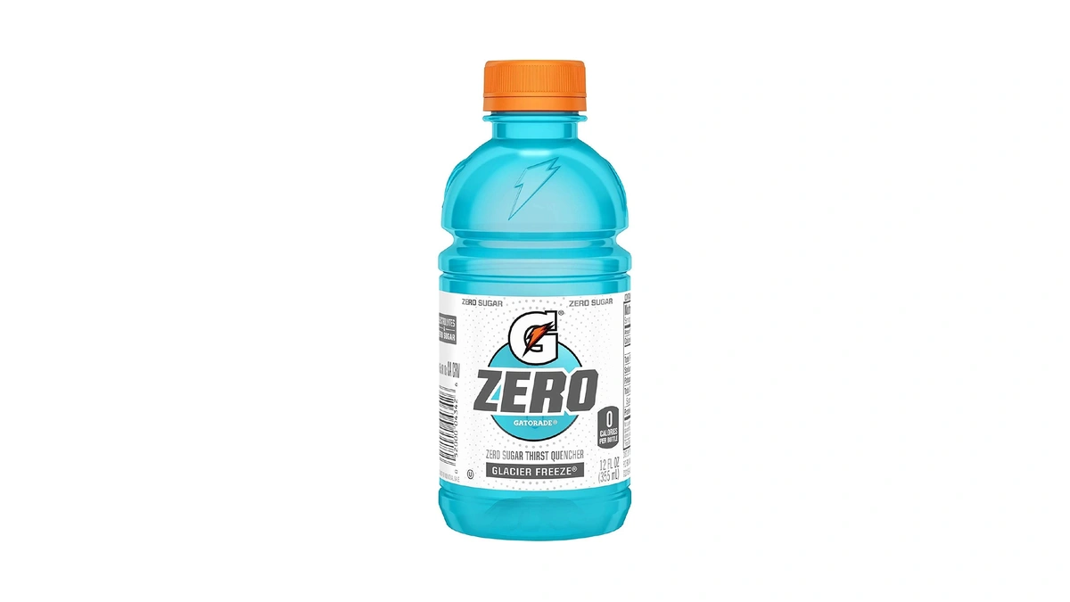 Gatorade Zero Sugar Thirst Quencher, Glacier Freeze, 12 Ounce, 24