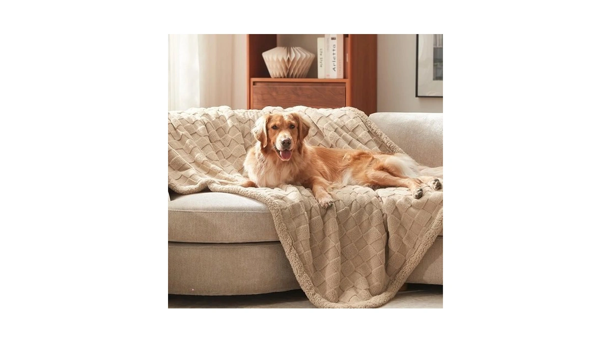 Gasur Waterproof Dog Blankets For Large Medium Dogs, Dog Blanket