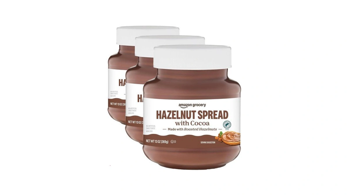 Amazon Grocery, Hazelnut Spread With Cocoa, 13 Oz (pack Of
