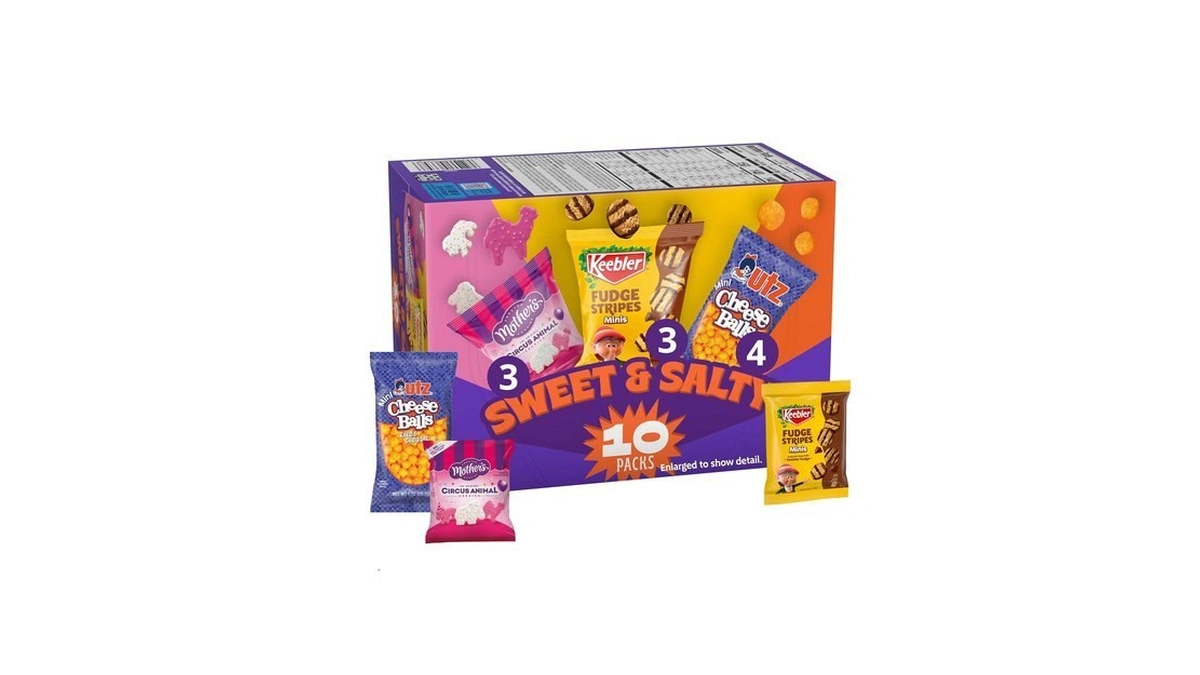 Keebler Sweet & Salty Variety Pack, Cookies & Cheese Balls,