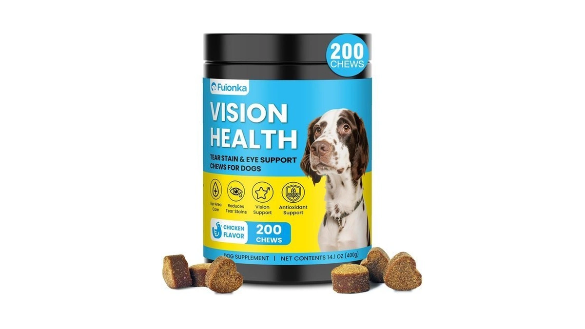 Fuionka Tear Stain Chews For Dogs 200 Ct Eye Support