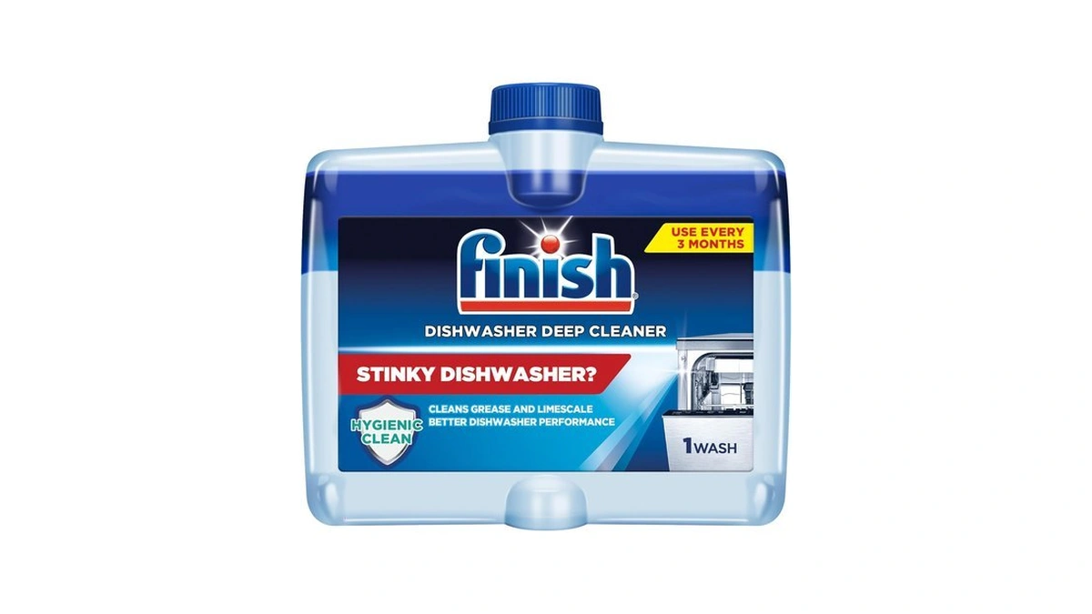 Finish Dishwasher Cleaner Liquid, Limescale Remover, 8.45oz
