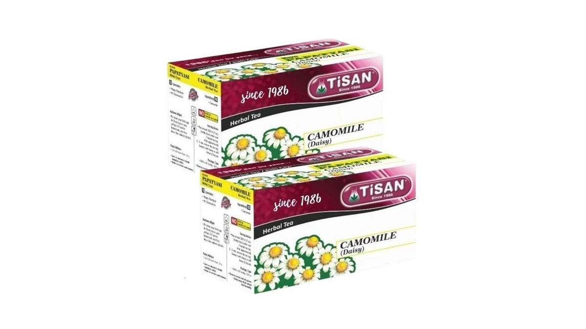 Tisan Chamomile (daisy) Tea – 40 Individually Wrapped Tea Bags