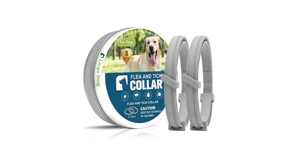 Fcesiweg Flea Collars For Dogs Large, Tick Collar For Dogs,
