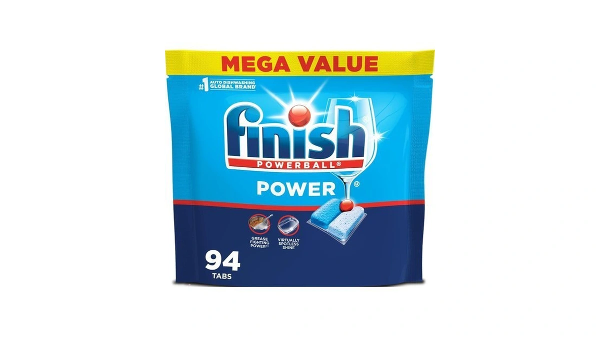 Finish Power Dishwasher Pods, Dish Detergent, Fresh Scent, 94ct