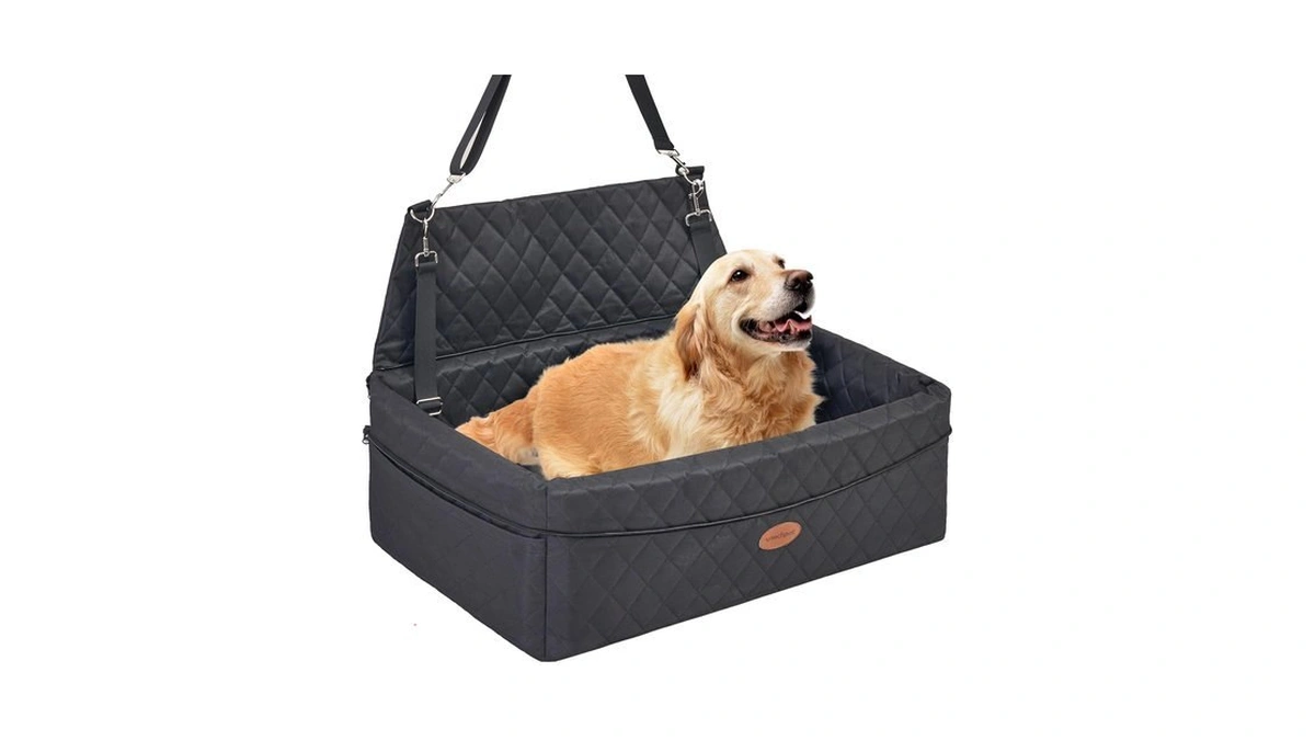Uwell Pets Dog Car Seat For Large/medium Pet, Anti Slip