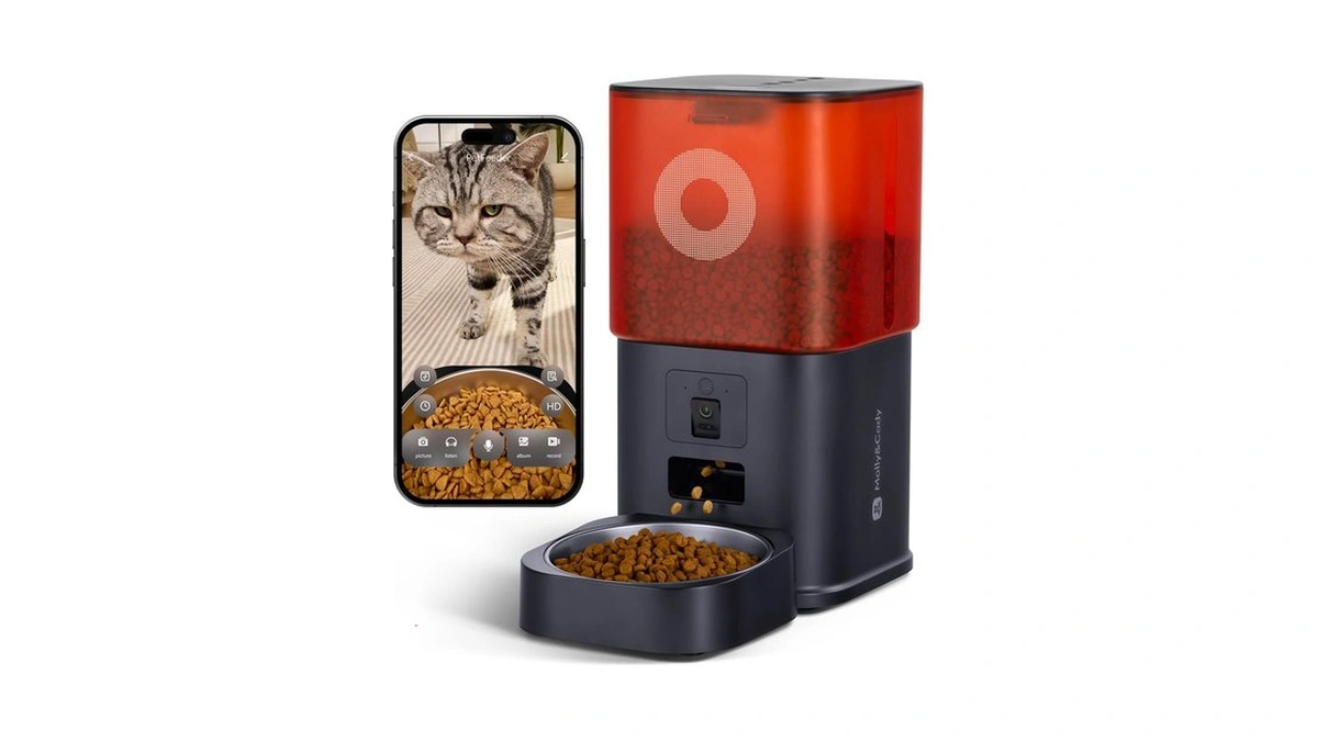 Automatic Cat Feeder With Camera: 6l Automatic Dog Feeder With