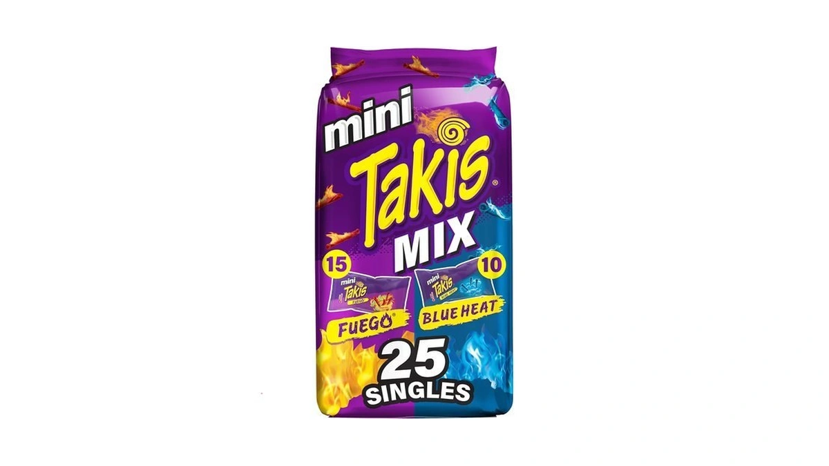 Takis Mini Rolled Tortilla Chips Multipack - Assorted Variety, 25