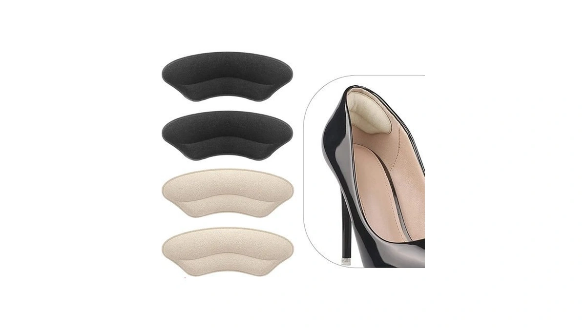Heel Grips Liner Cushions Inserts For Loose Shoes, Heel Pads