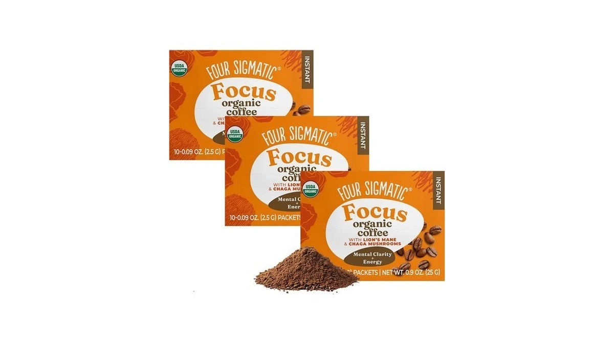 Four Sigmatic Mushroom Mix Coffee Lion's Mane | Focus |