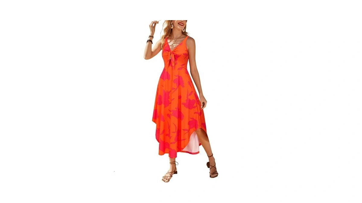 Votepretty Women's Summer Dresses 2026 Spring Sundresses Vacation Beach Outfit