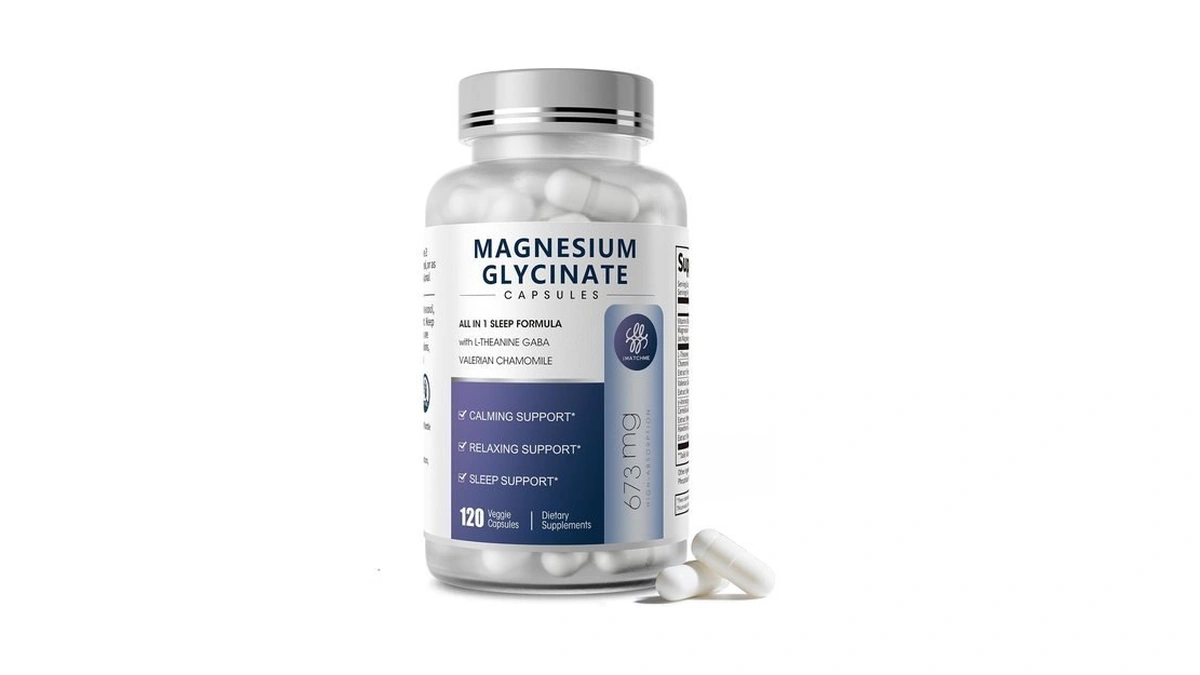 Imatchme Magnesium Glycinate With L-theanine, Chamomile & Gaba 120 Capsules