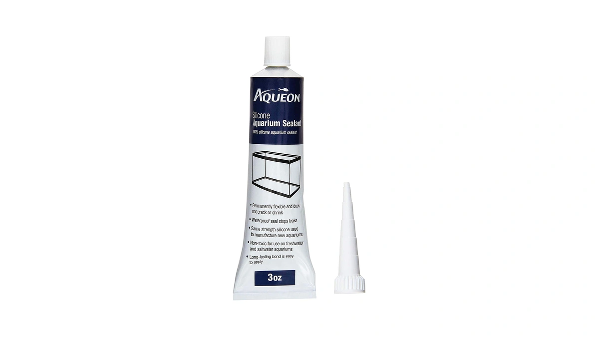 Aqueon Aquarium Silicone Sealant Clear, 3 Ounces