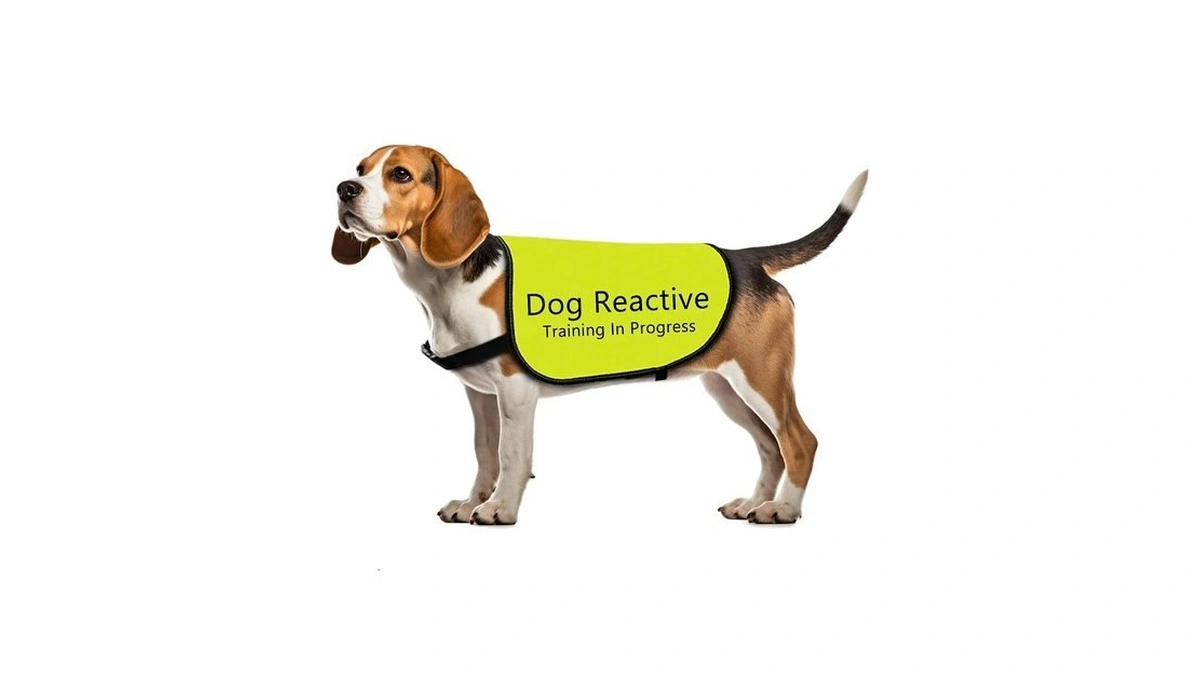 Reactive Dog Jacket Vest Dog Reactive Training In Progress Vest
