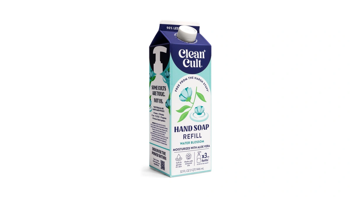 Cleancult Liquid Hand Soap Refill - Water Blossom - Moisturizes