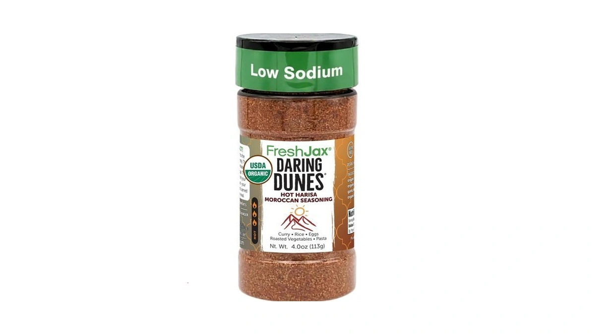 Organic Harissa Seasoning, Freshjax Daring Dunes Moroccan Spice Blend 4