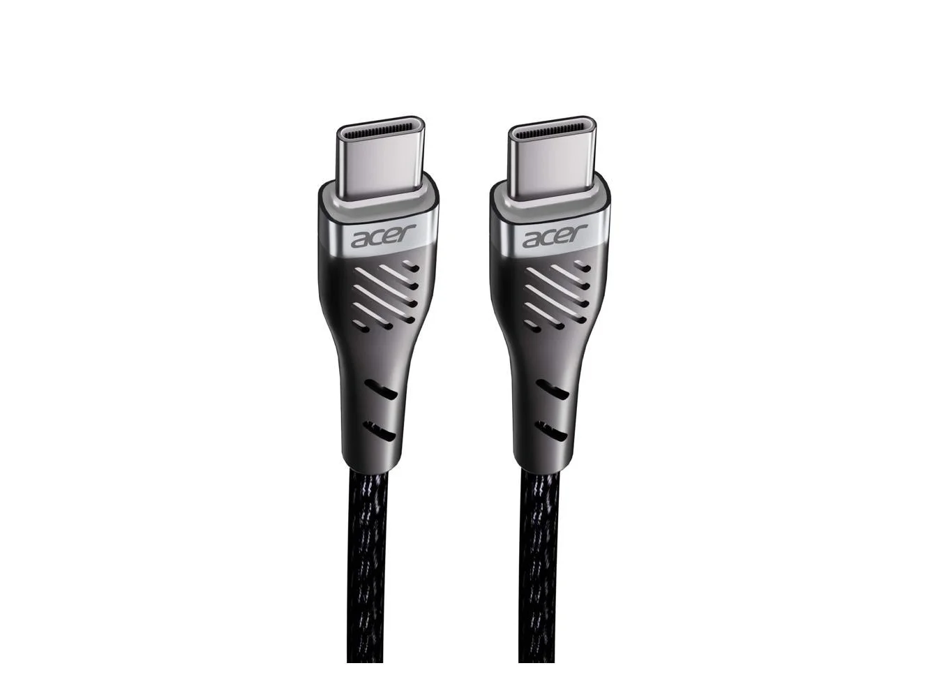 **Acer - USB C to USB C Cable, Type-C 60W Fast Charging Cable (6 FT) for iPhone 17 Series, iPadmini 6 and More - Black**