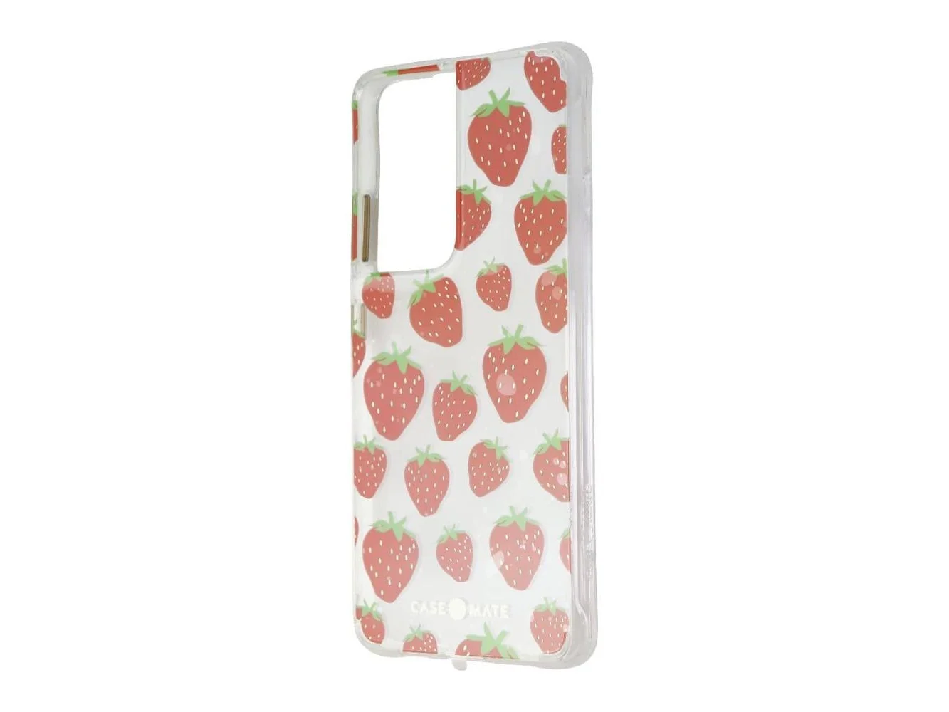 **Case-Mate - Prints Series Case for Samsung Galaxy S21 Ultra 5G - Strawberry Jam - Multicolor**
