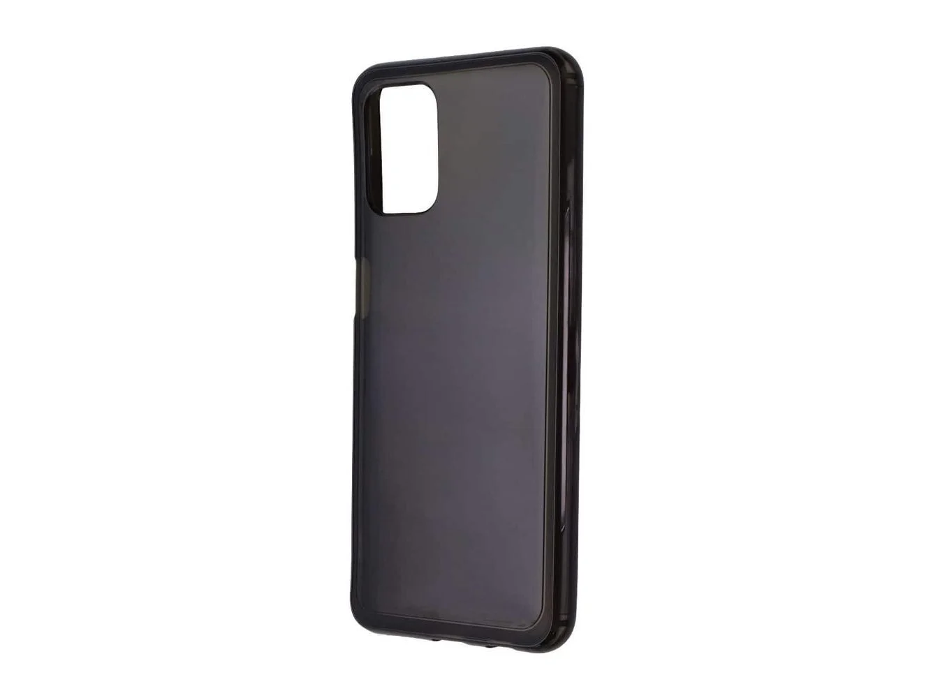 **Samsung - Soft Clear Cover for Galaxy A12 Smartphones - (EF-QA125TBEVZW) - Black**