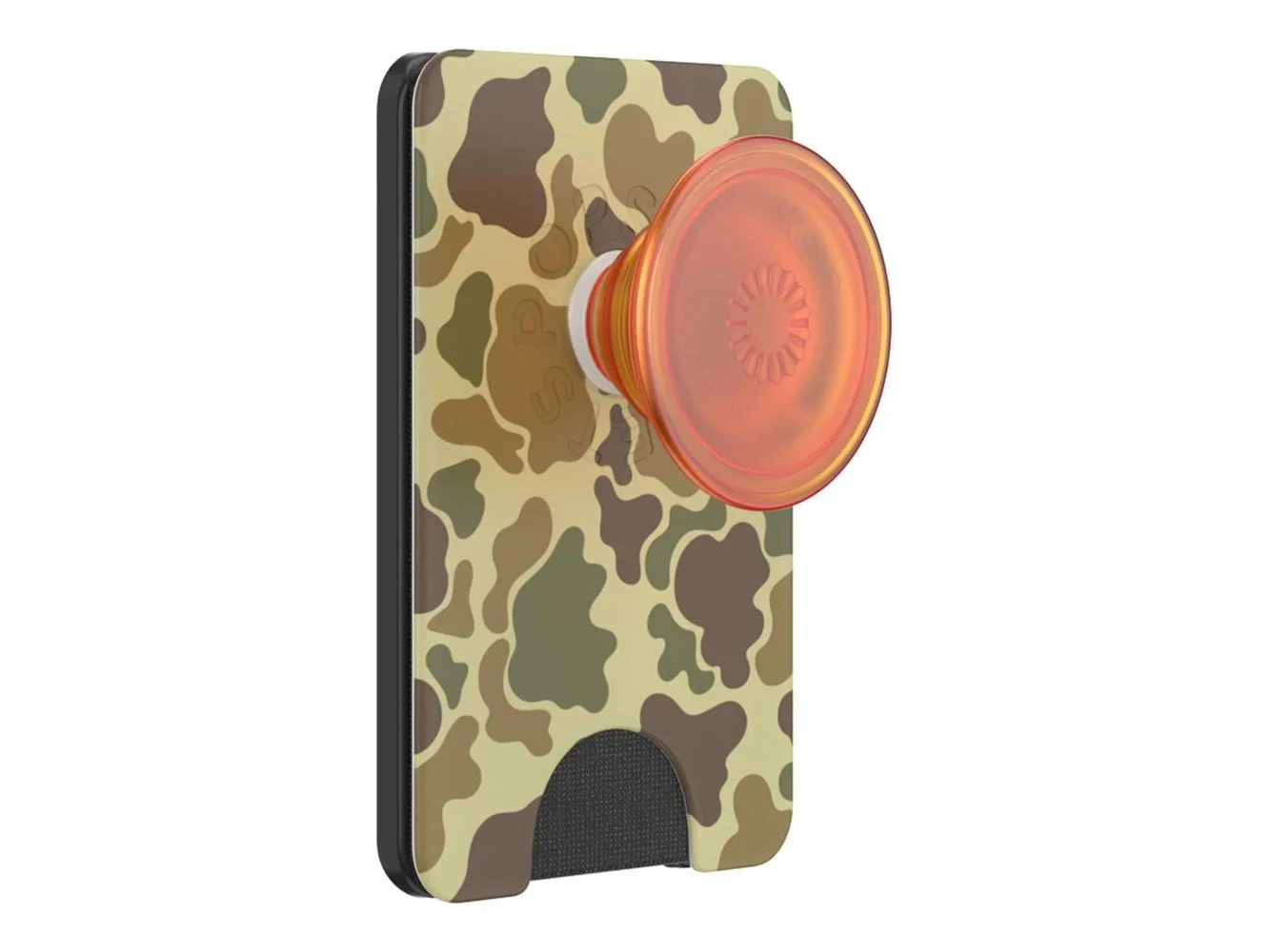 **PopSockets - MagSafe PopWallet+ Cell Phone Wallet & Grip, with Adapter Ring - Bruce/Camo**