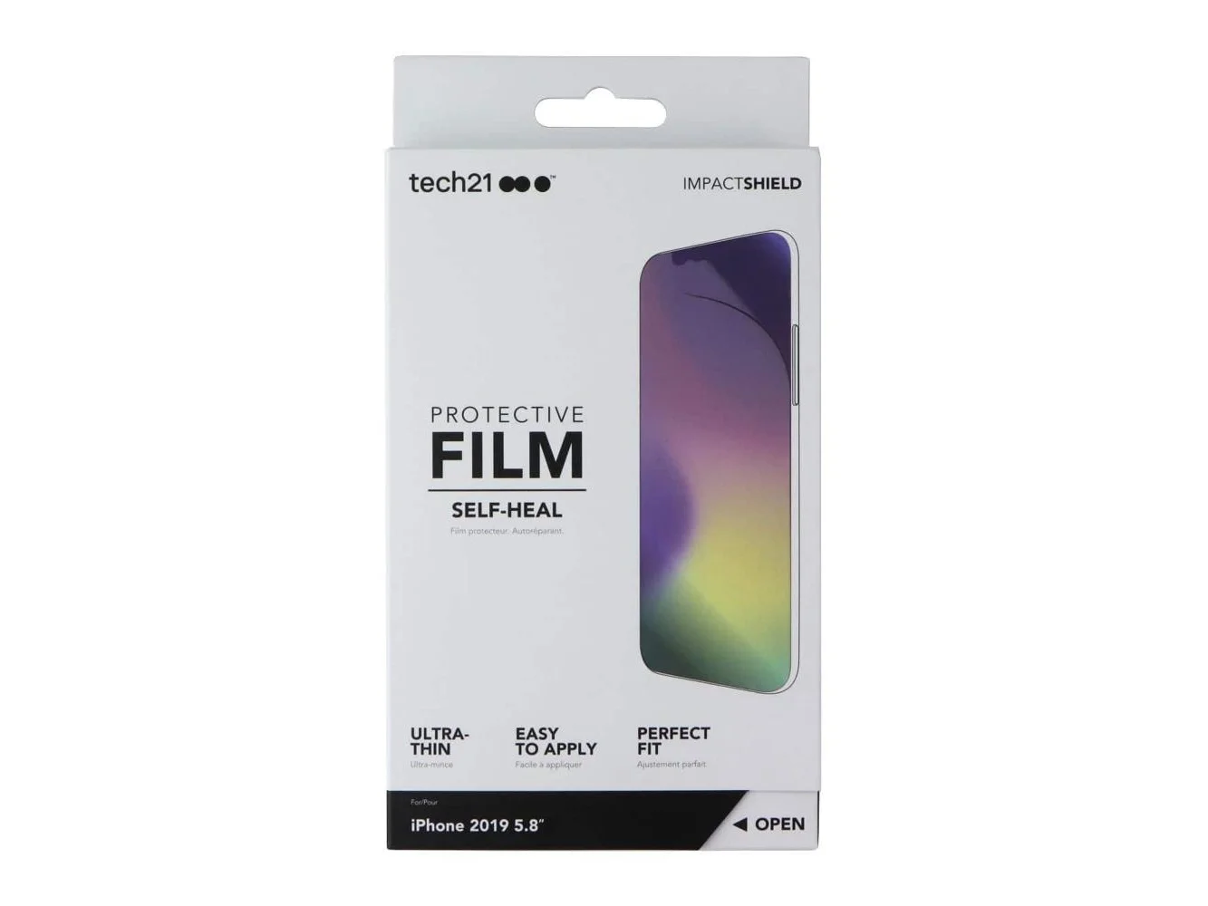 **Tech21 - Impact Shield Protective Film with Self-Heal for Apple iPhone 11 Pro - Clear**