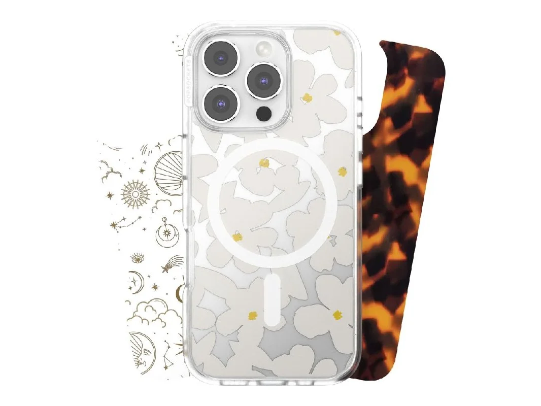 **Looks iPhone 16 Pro Swappable Graphic Case Inserts (3 per pack) - compatible w/ PopSockets PopCase only - Icon Bundle**
