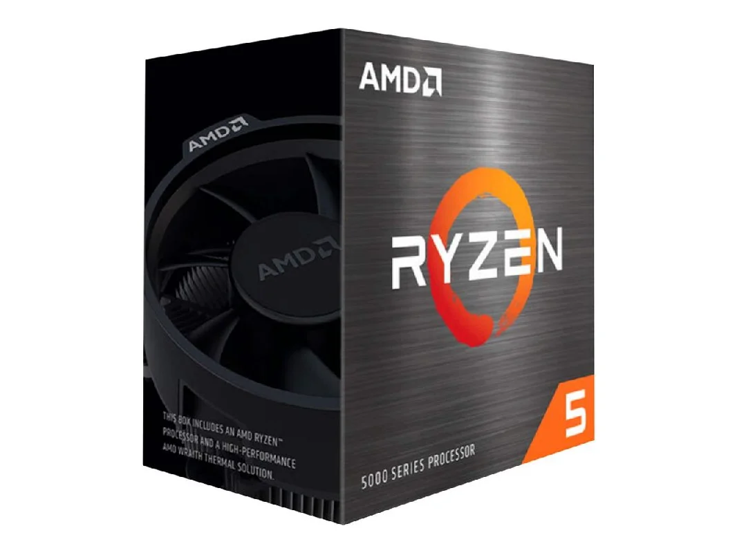 **AMD - Ryzen 5 5500 6-Core - 12 Thread 3.6 GHz (4.2 GHz Max Boost) Socket AM4 PCI Express 3.0 Unlocked Desktop Processor - Black**