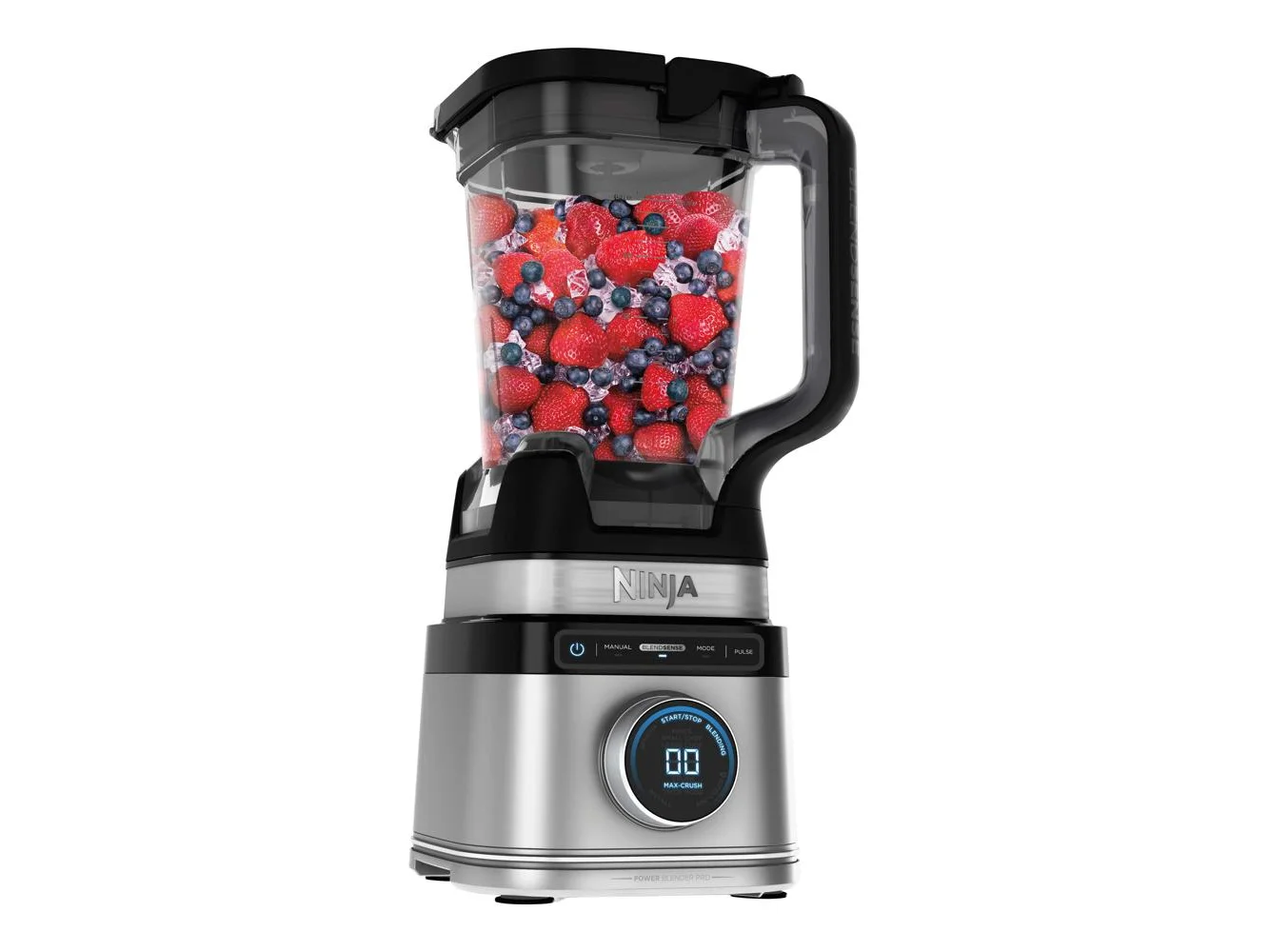 **Ninja - Detect Power Blender Pro with BlendSense Technology + 72oz. Pitcher - Silver**