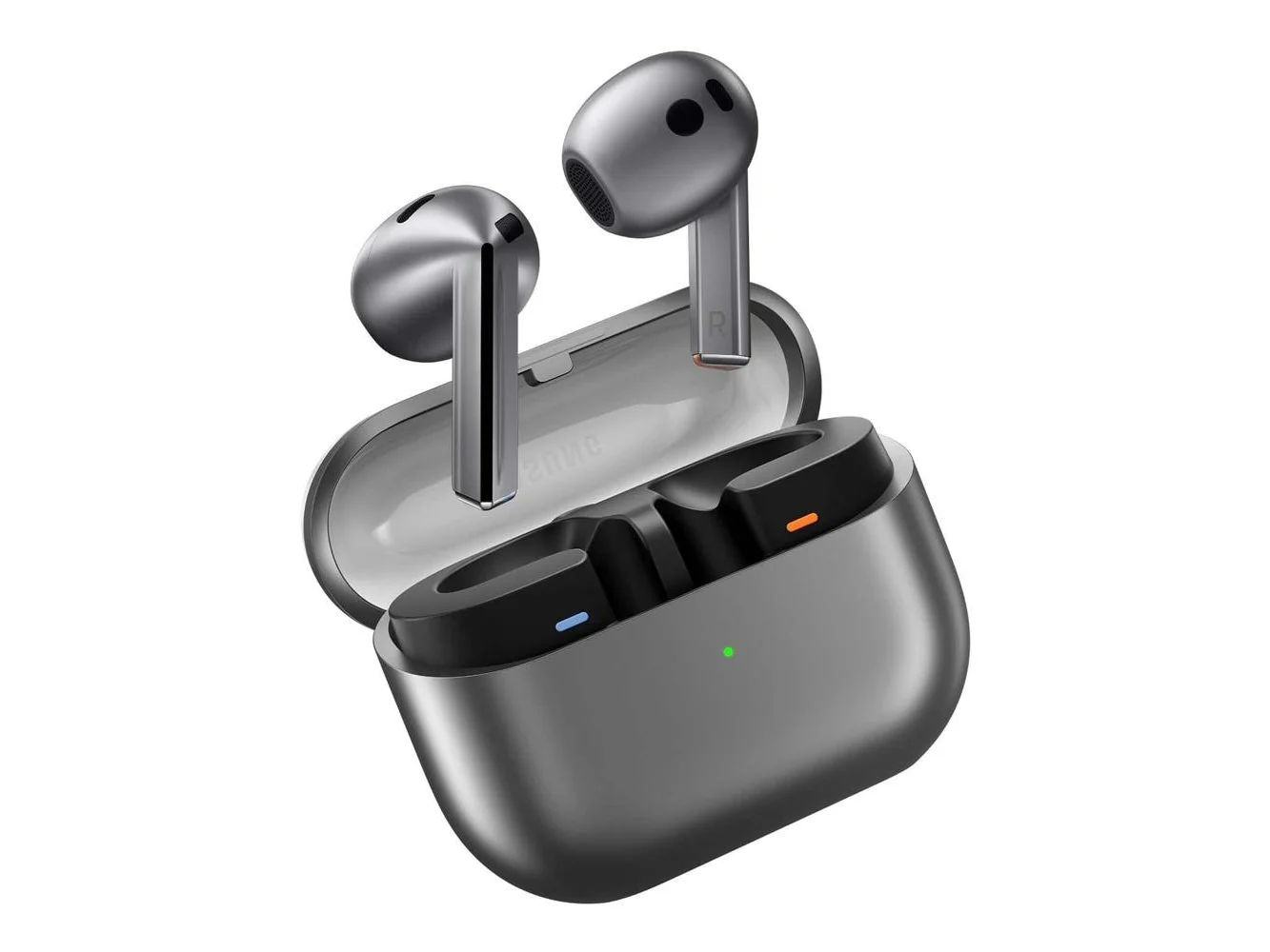 **Samsung - Galaxy Buds3 Wireless Earbud Headphones - Silver**