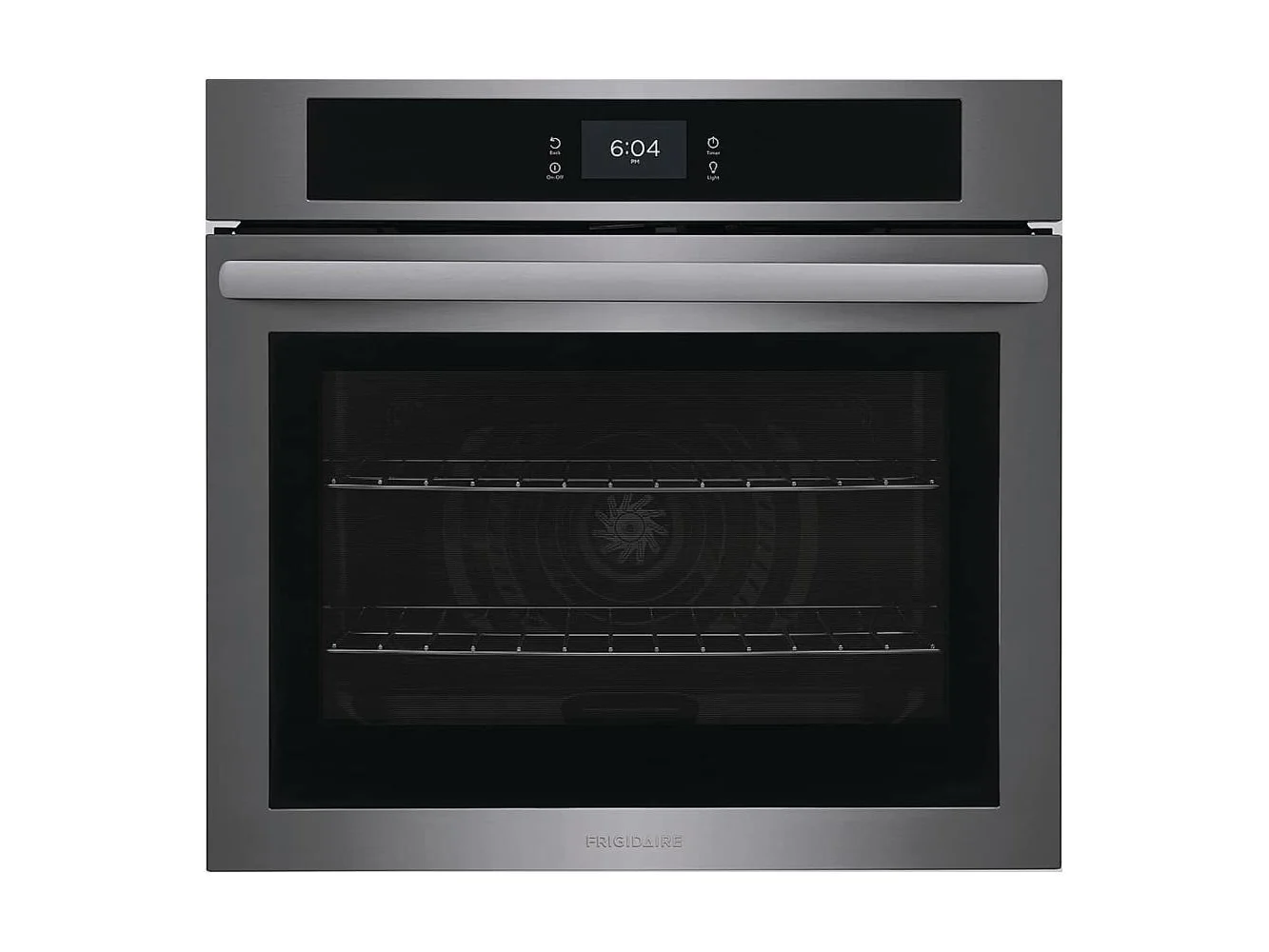 **Frigidaire - 30" Built-in Single Electric Wall Oven with Fan Convection - Black Stainless Steel**