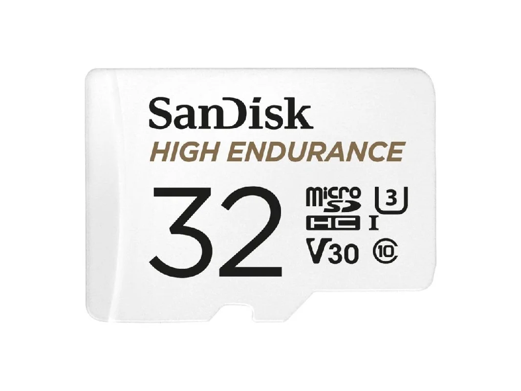 **SANDISK - 32GB microSDHC High Endurance UHS-I Memory Card**