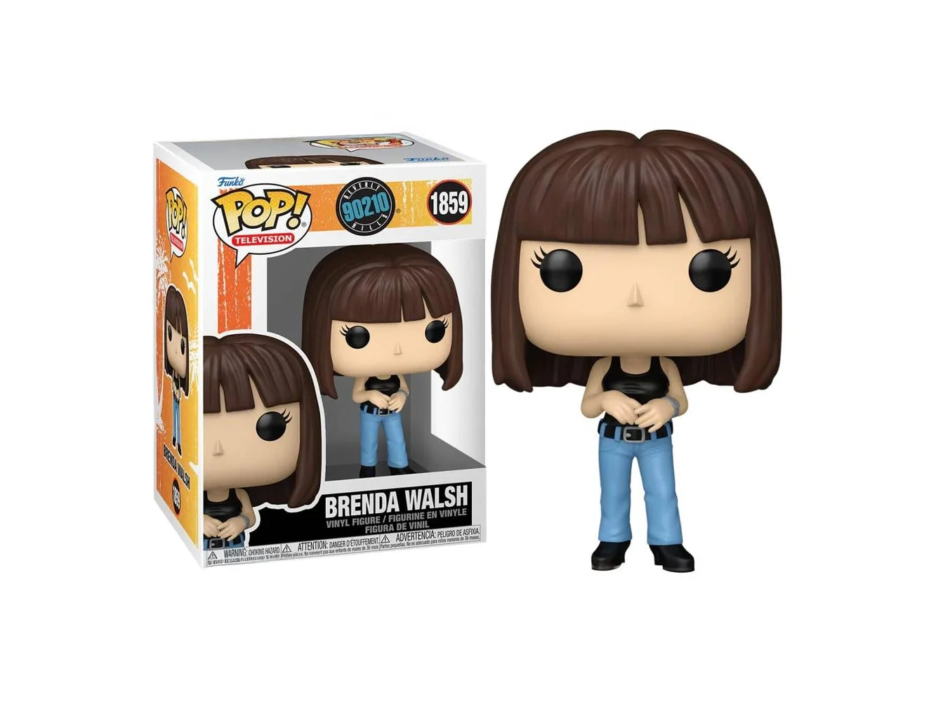 **Funko - Pop! Beverly Hills 90210: Brenda Walsh #1859 - Multicolor**
