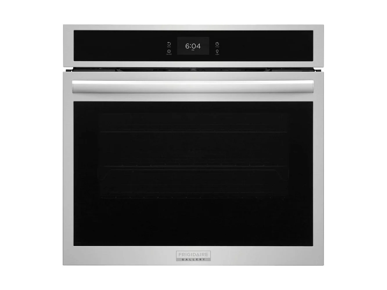 **Frigidaire - Gallery 30" Built-In Single Total Convection Electric Wall Oven with Stone-Baked Pizza - Stainless Steel**