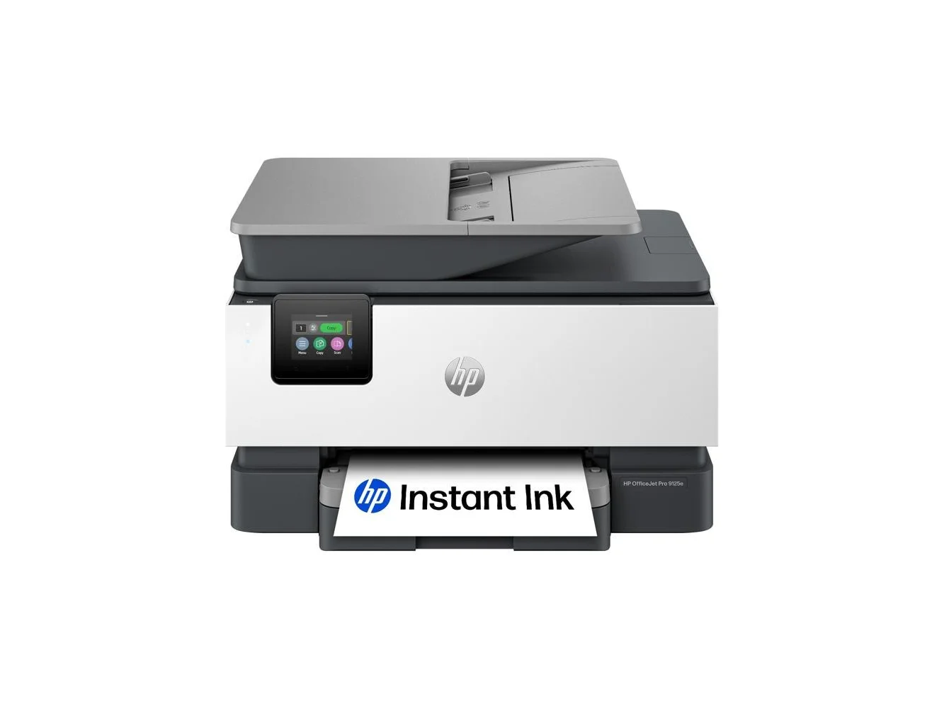 **HP - OfficeJet Pro 9125e Wireless AI-Enabled AiO Inkjet Printer w/ 3 Months of Instant Ink - White**