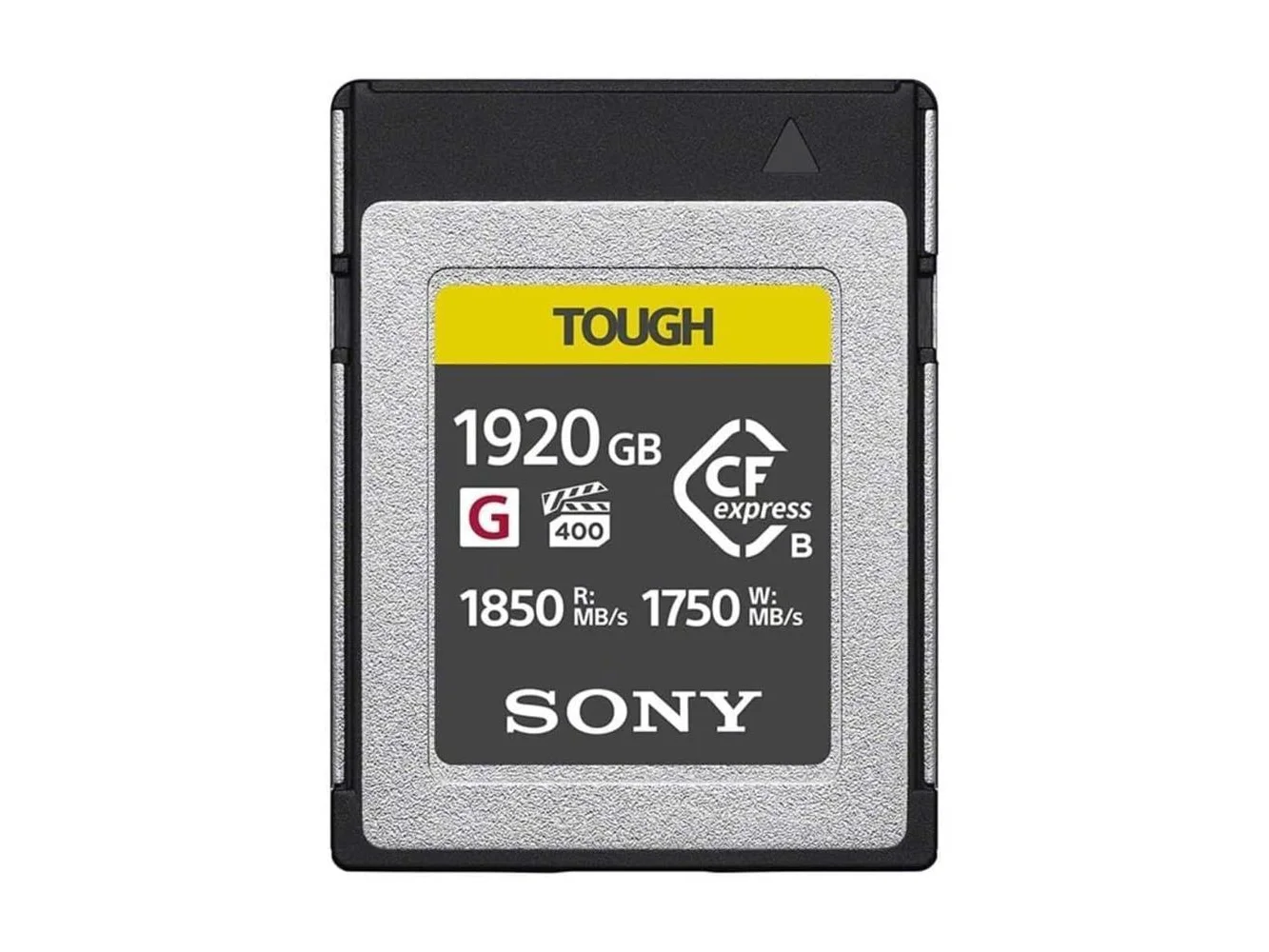 **Sony - CFexpress Type B TOUGH 1920GB Black Memory Card**