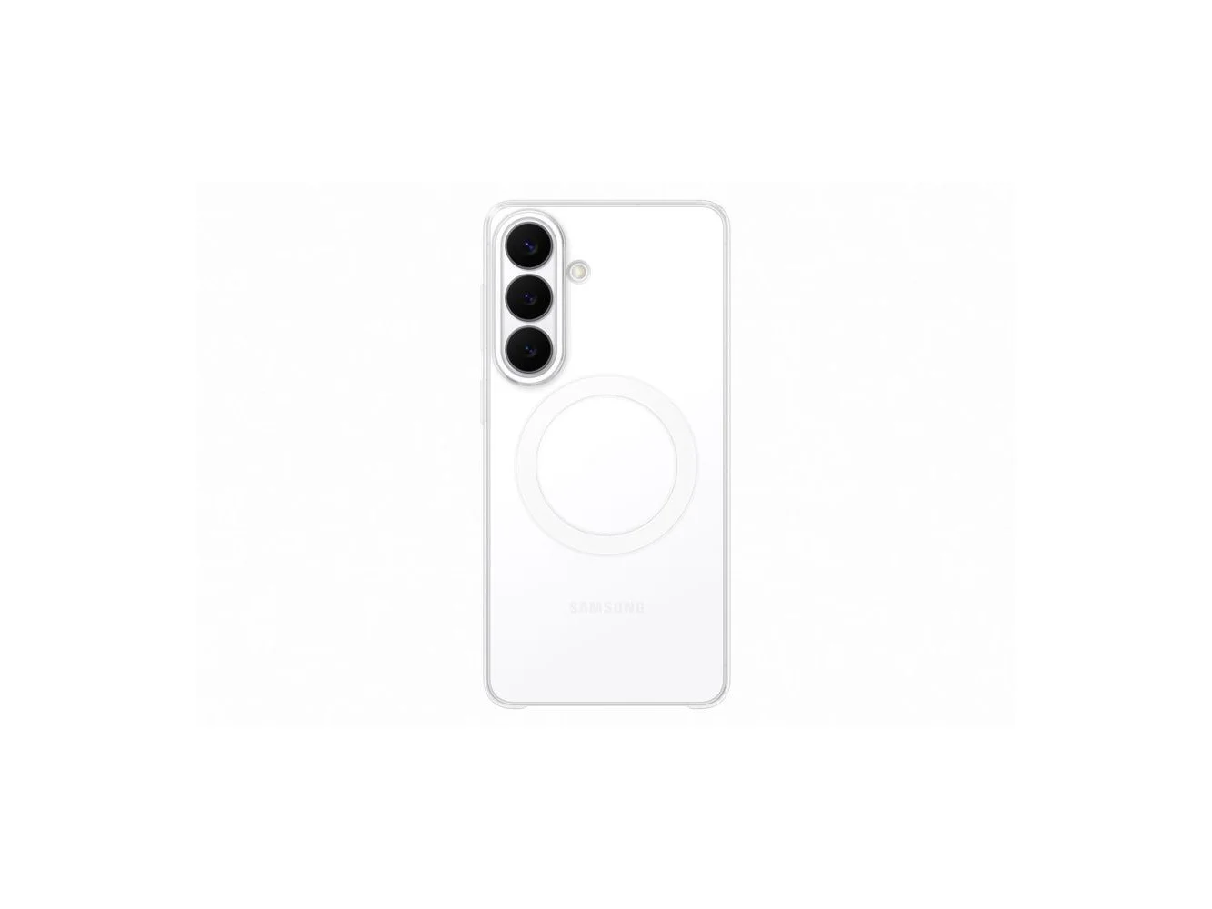 **Samsung - Galaxy S26+ Clear Magnet Case - Transparent**