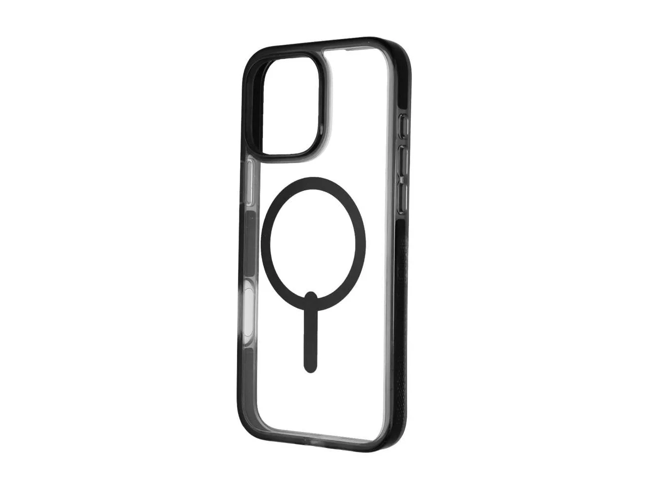 **ZAGG - Santa Cruz Snap Case for MagSafe for Apple iPhone 16 Pro Max - ****/Clear**** - Black**