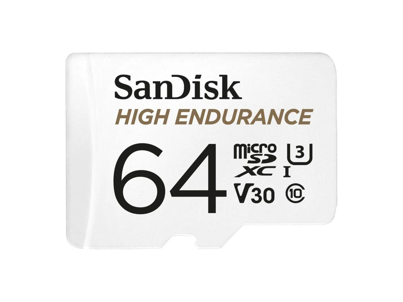 **SANDISK - 64GB microSDXC High Endurance UHS-I Memory Card**
